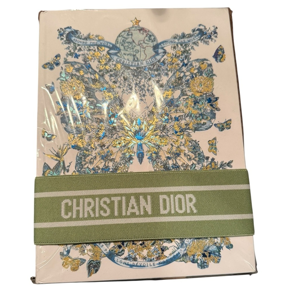 Christian Dior “Around The World” Floral Notebook. GWP